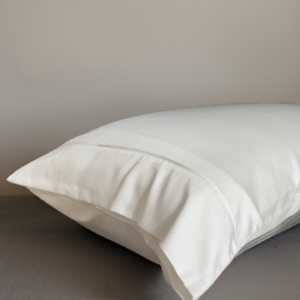 White Bamboo Pillow & Pillow Case