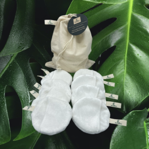 Bamboo reusable/ reversible make up remover pads