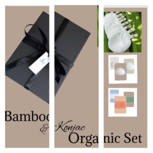 Bamboo & Konjac orgnaic set