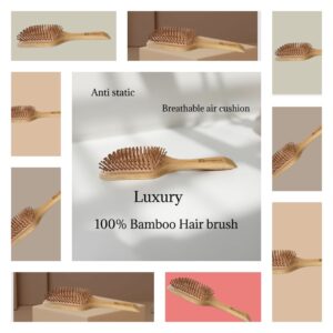 Bamboo hair brush