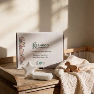 Bamboo Cot sheet and sponge set