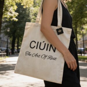 Ciuin - the art of rest signature canvas gift bag