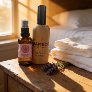 Pillow mist and atomiser