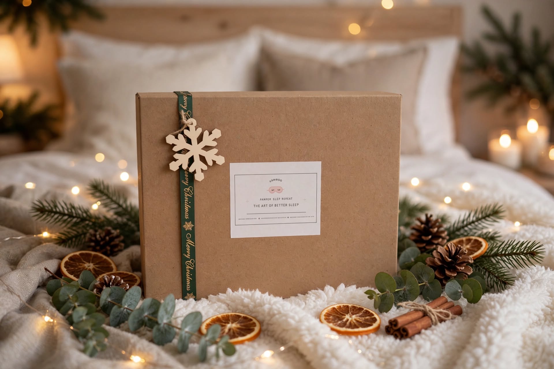 Kbamboo Christmas Gift Range Bedtime Hair ritual
